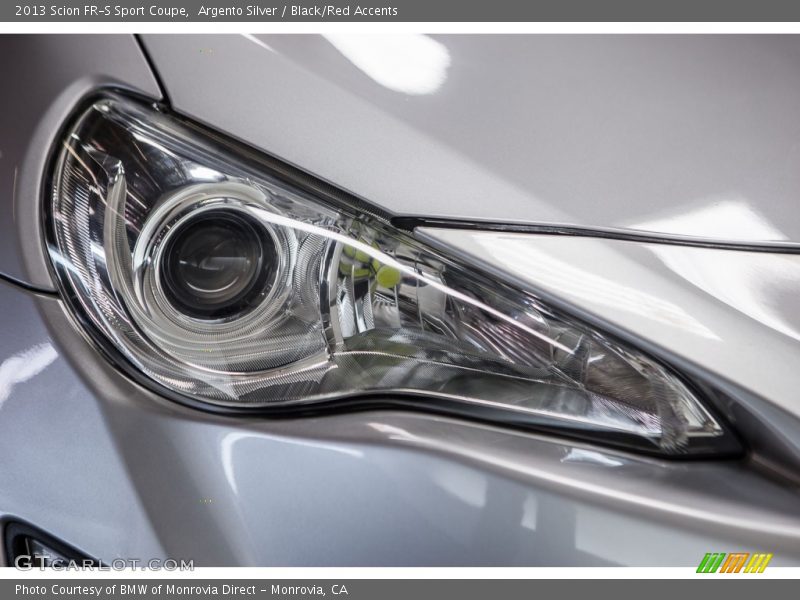 Argento Silver / Black/Red Accents 2013 Scion FR-S Sport Coupe