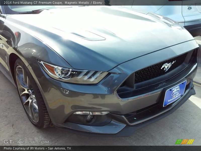 Magnetic Metallic / Ebony 2016 Ford Mustang GT Premium Coupe