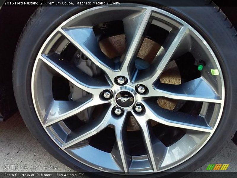 Magnetic Metallic / Ebony 2016 Ford Mustang GT Premium Coupe