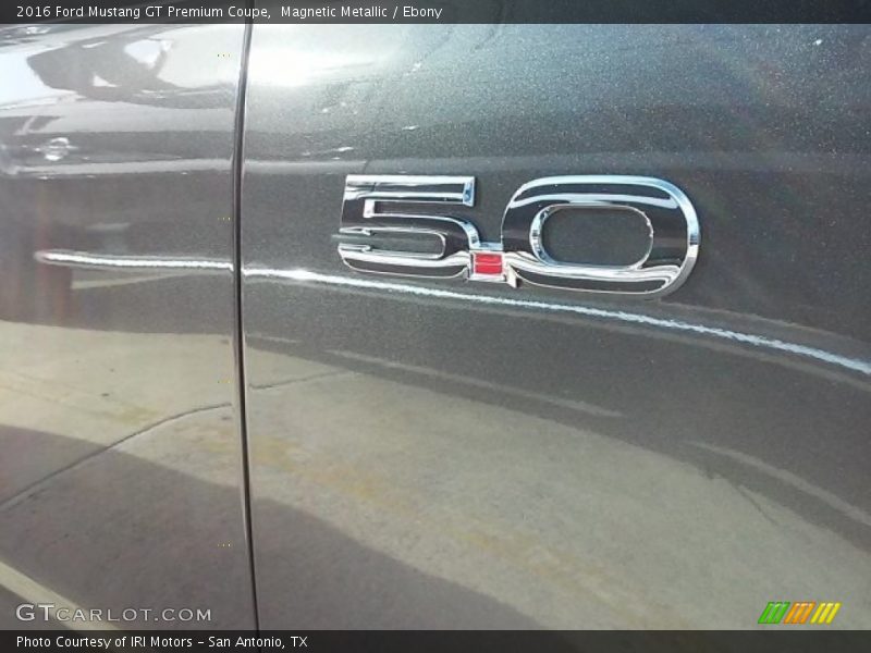 Magnetic Metallic / Ebony 2016 Ford Mustang GT Premium Coupe
