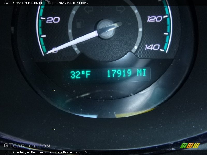 Taupe Gray Metallic / Ebony 2011 Chevrolet Malibu LT