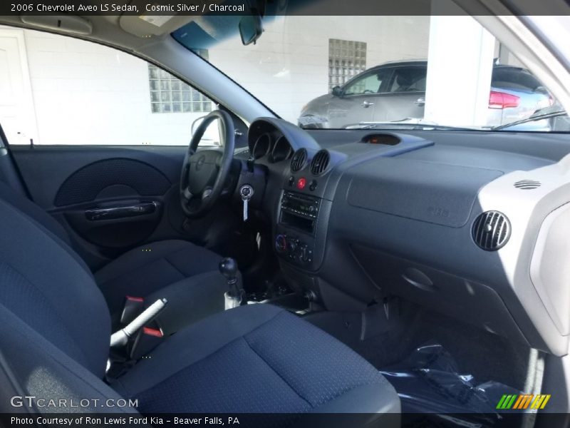 Cosmic Silver / Charcoal 2006 Chevrolet Aveo LS Sedan
