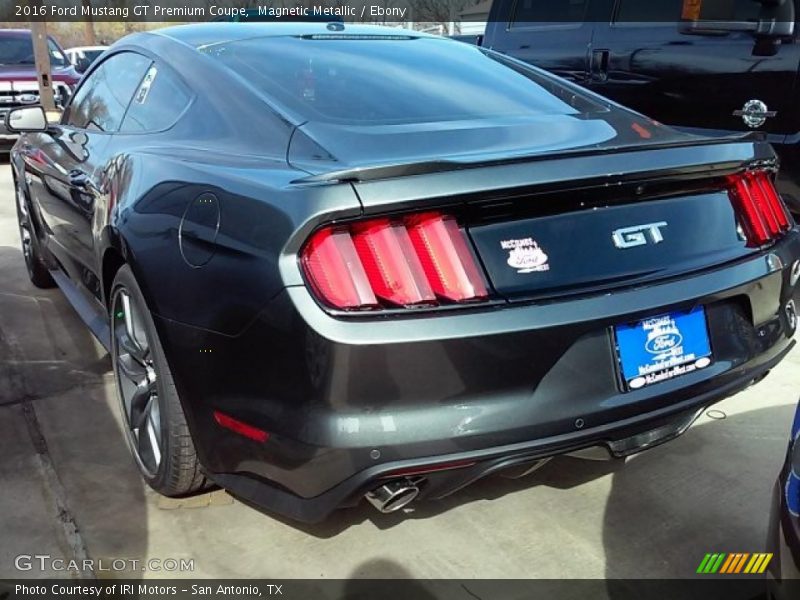 Magnetic Metallic / Ebony 2016 Ford Mustang GT Premium Coupe