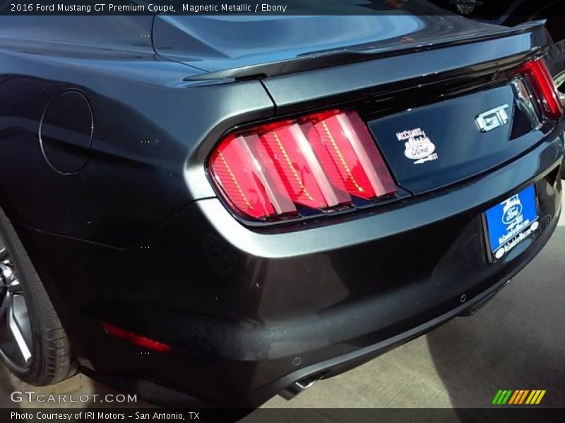 Magnetic Metallic / Ebony 2016 Ford Mustang GT Premium Coupe