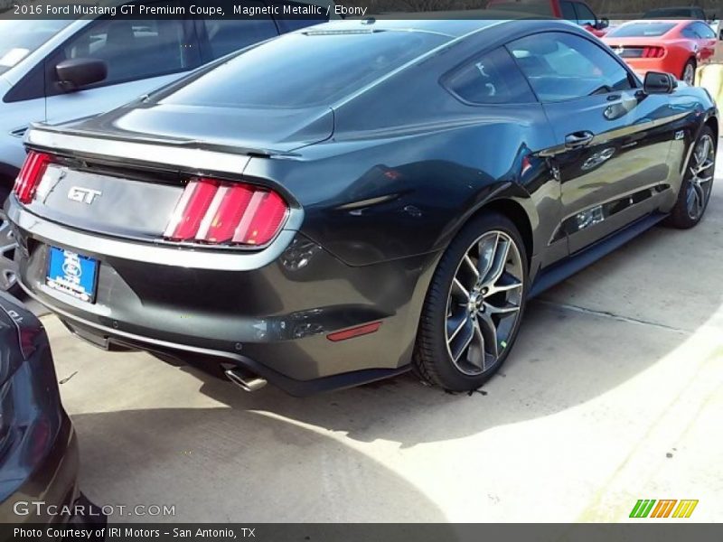 Magnetic Metallic / Ebony 2016 Ford Mustang GT Premium Coupe