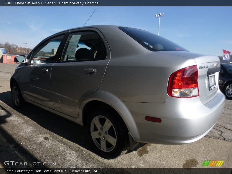Cosmic Silver / Charcoal 2006 Chevrolet Aveo LS Sedan