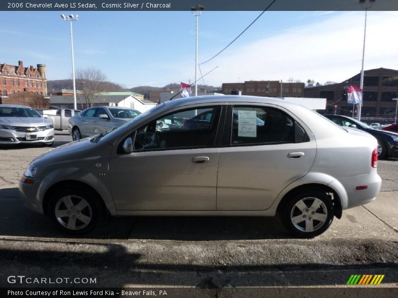 Cosmic Silver / Charcoal 2006 Chevrolet Aveo LS Sedan