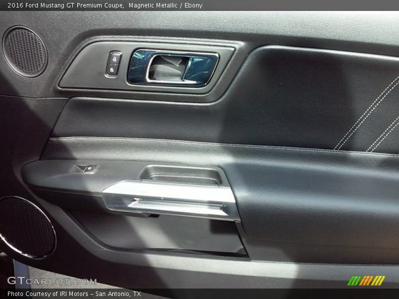 Magnetic Metallic / Ebony 2016 Ford Mustang GT Premium Coupe