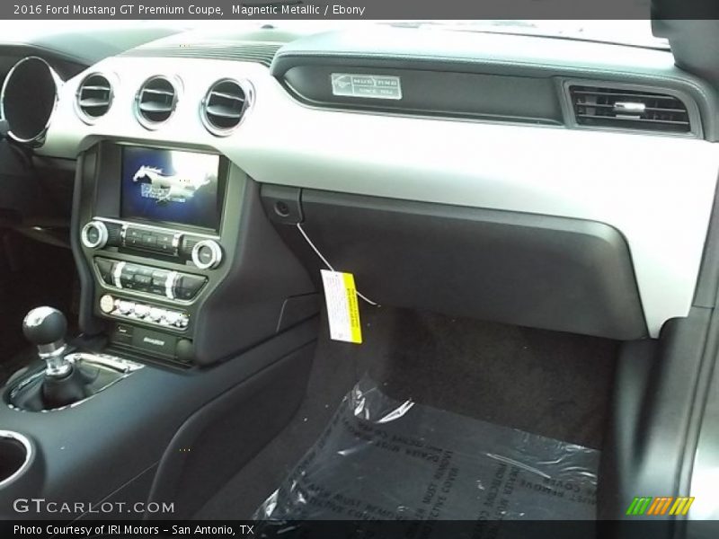 Magnetic Metallic / Ebony 2016 Ford Mustang GT Premium Coupe