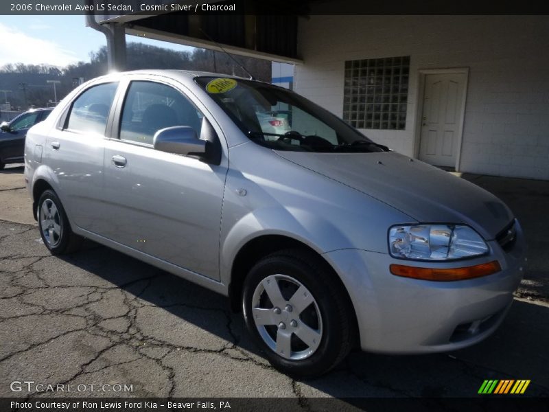 Cosmic Silver / Charcoal 2006 Chevrolet Aveo LS Sedan