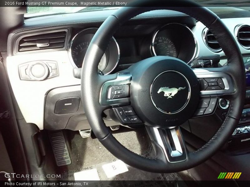 Magnetic Metallic / Ebony 2016 Ford Mustang GT Premium Coupe