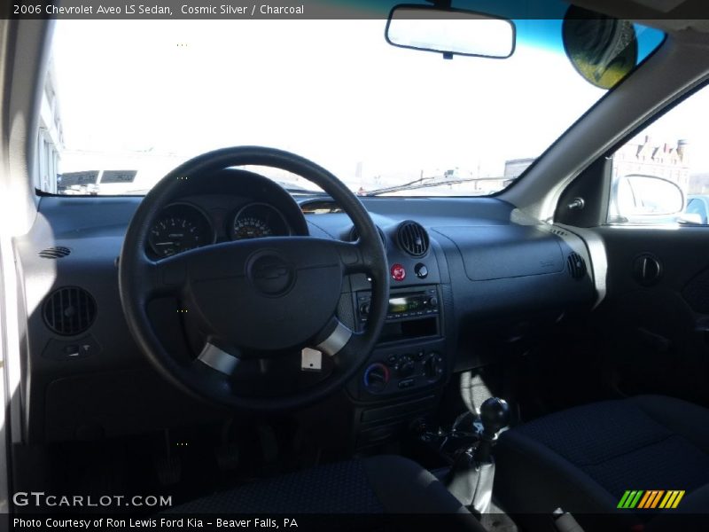 Cosmic Silver / Charcoal 2006 Chevrolet Aveo LS Sedan