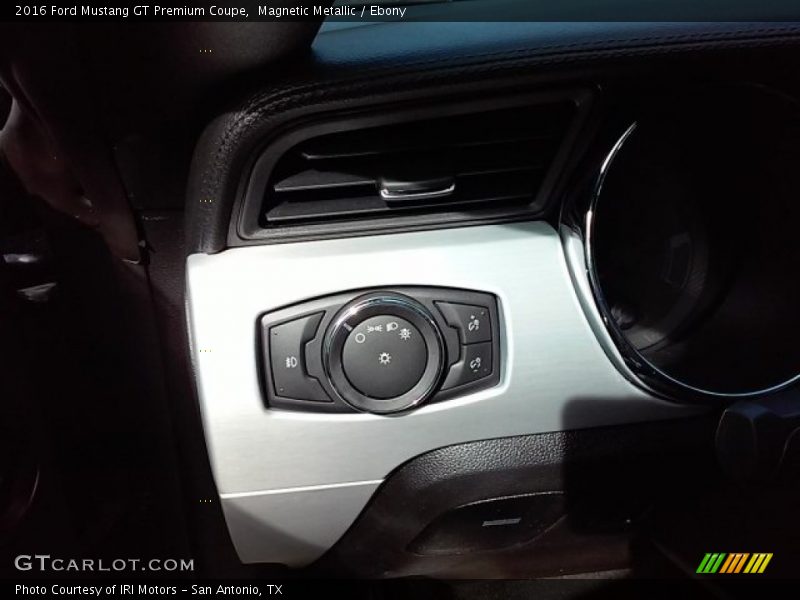 Magnetic Metallic / Ebony 2016 Ford Mustang GT Premium Coupe