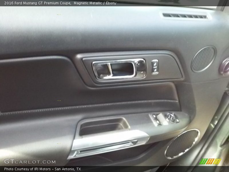 Magnetic Metallic / Ebony 2016 Ford Mustang GT Premium Coupe