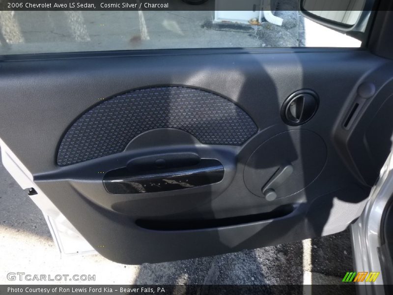 Cosmic Silver / Charcoal 2006 Chevrolet Aveo LS Sedan