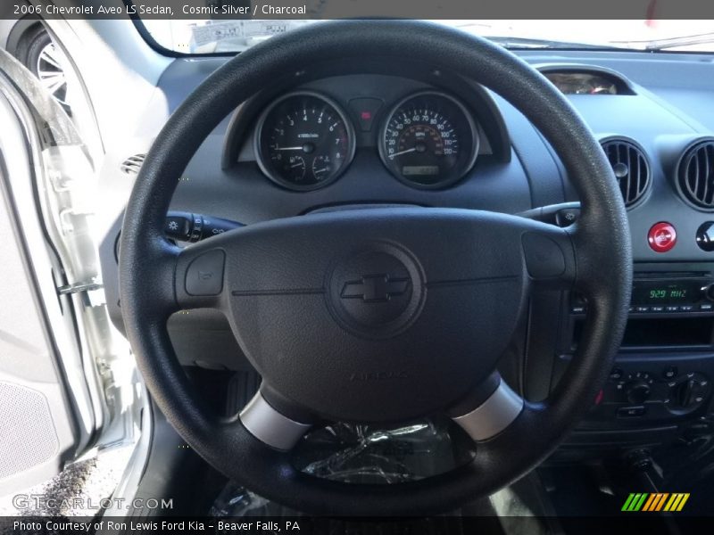 Cosmic Silver / Charcoal 2006 Chevrolet Aveo LS Sedan