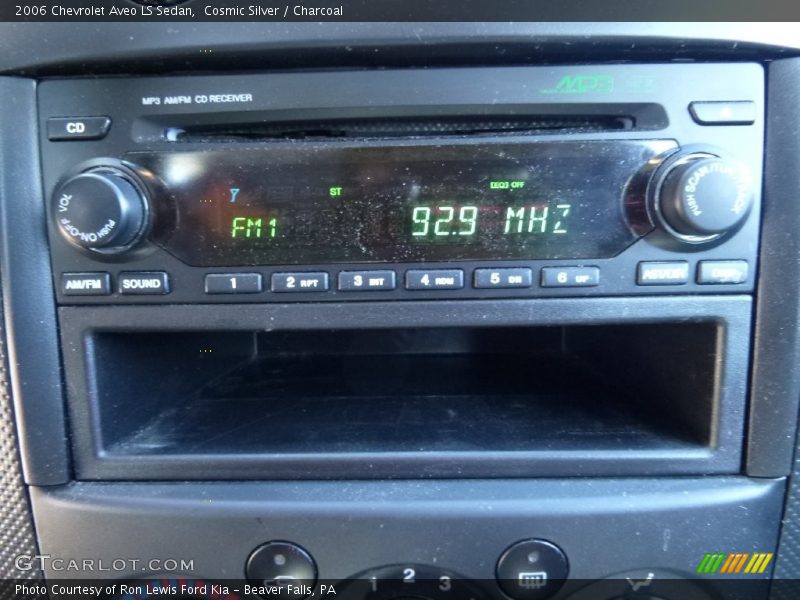 Cosmic Silver / Charcoal 2006 Chevrolet Aveo LS Sedan