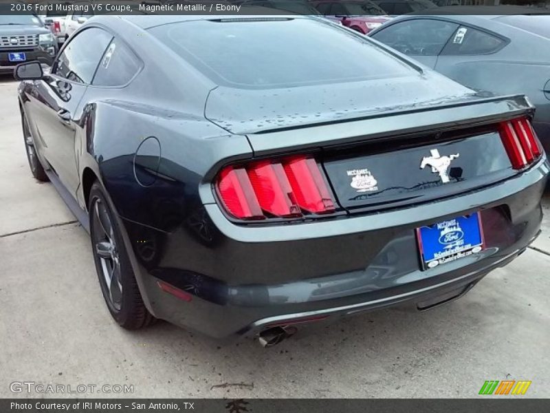 Magnetic Metallic / Ebony 2016 Ford Mustang V6 Coupe