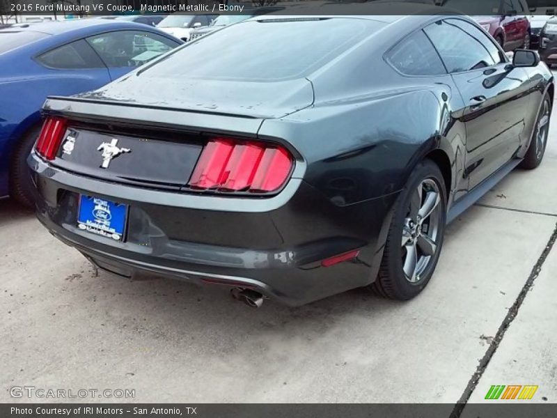 Magnetic Metallic / Ebony 2016 Ford Mustang V6 Coupe