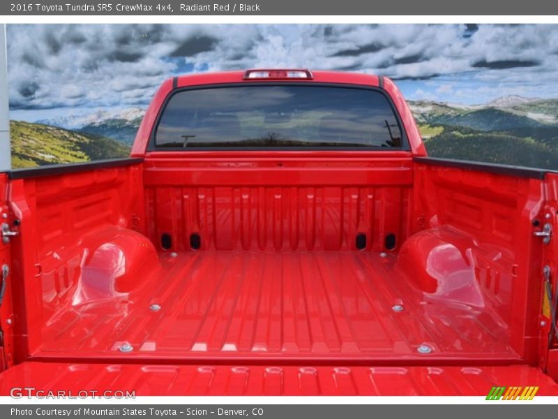 Radiant Red / Black 2016 Toyota Tundra SR5 CrewMax 4x4
