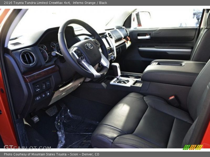 Inferno Orange / Black 2016 Toyota Tundra Limited CrewMax 4x4