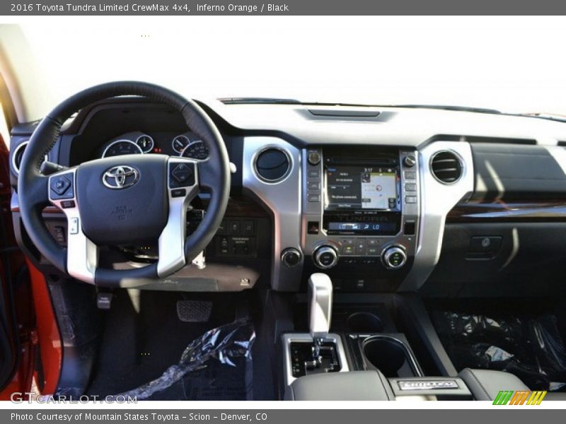 Inferno Orange / Black 2016 Toyota Tundra Limited CrewMax 4x4