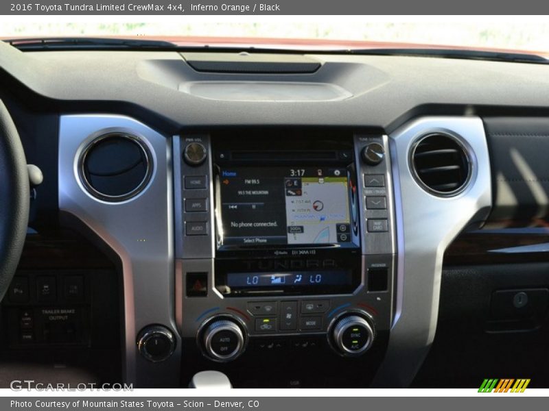 Inferno Orange / Black 2016 Toyota Tundra Limited CrewMax 4x4