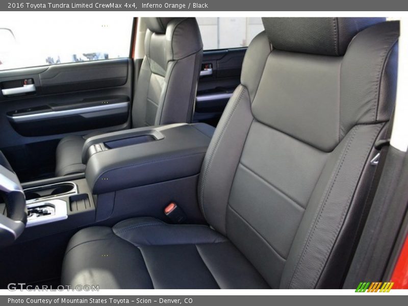Inferno Orange / Black 2016 Toyota Tundra Limited CrewMax 4x4
