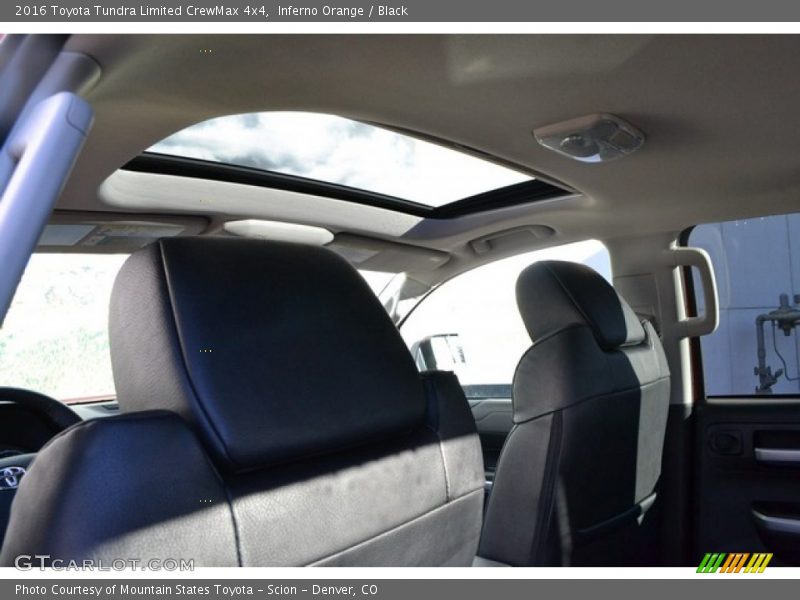 Inferno Orange / Black 2016 Toyota Tundra Limited CrewMax 4x4