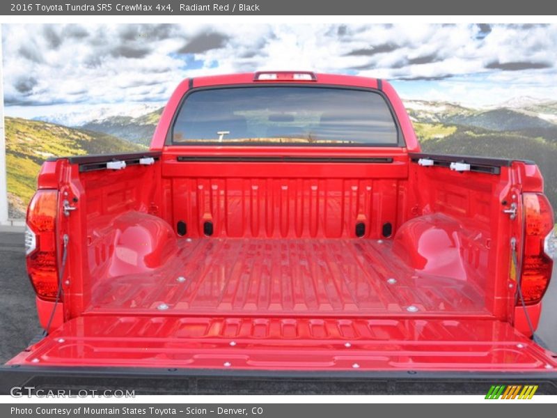 Radiant Red / Black 2016 Toyota Tundra SR5 CrewMax 4x4
