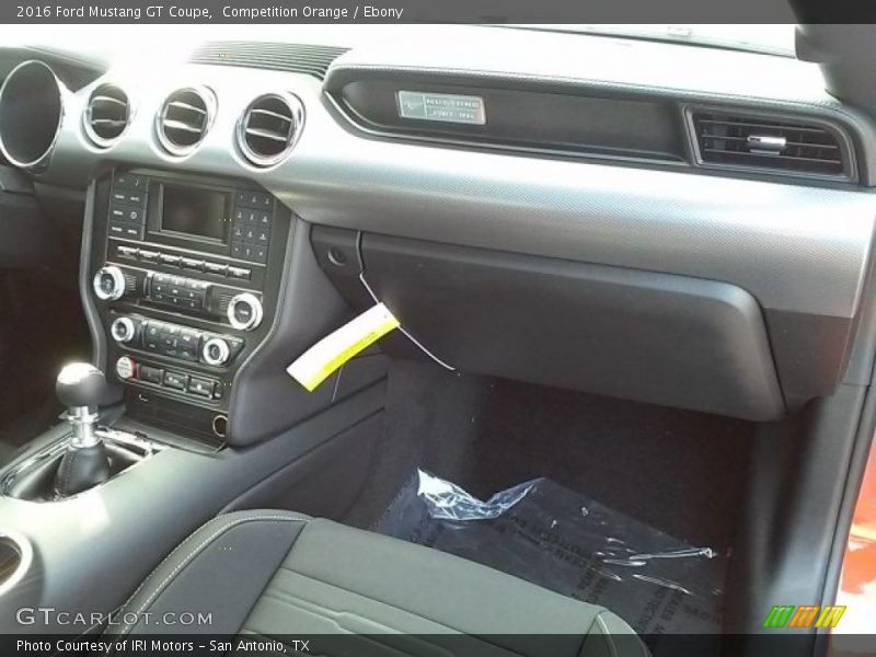 Competition Orange / Ebony 2016 Ford Mustang GT Coupe