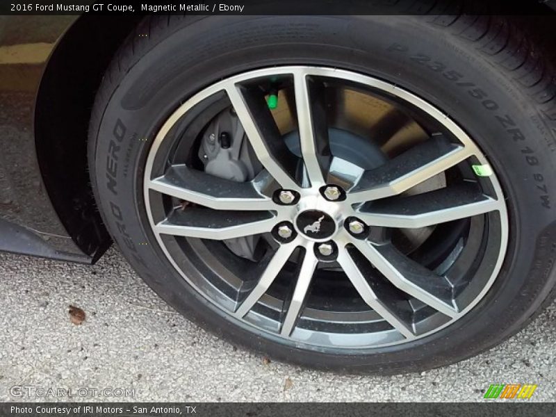 Magnetic Metallic / Ebony 2016 Ford Mustang GT Coupe
