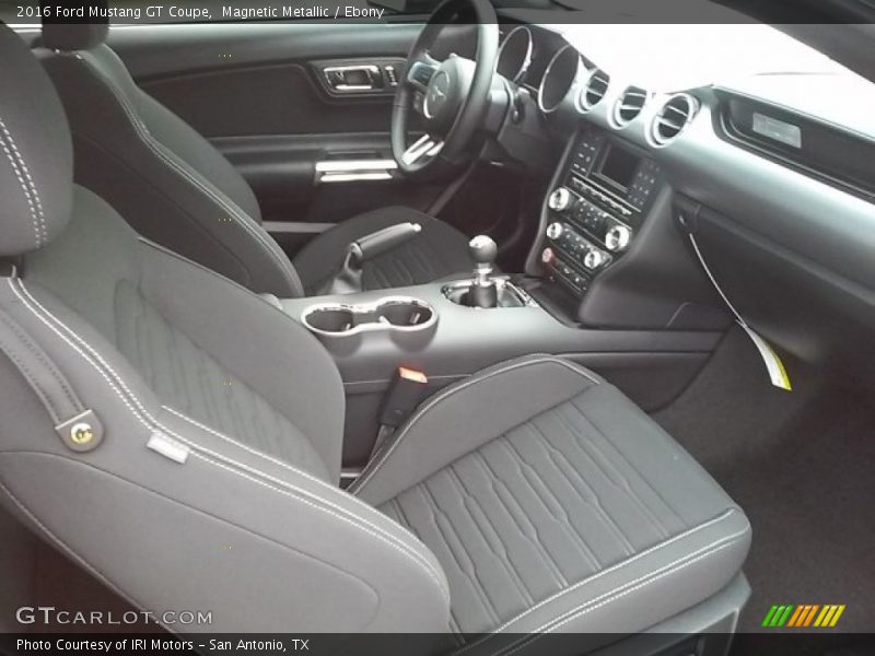 Magnetic Metallic / Ebony 2016 Ford Mustang GT Coupe