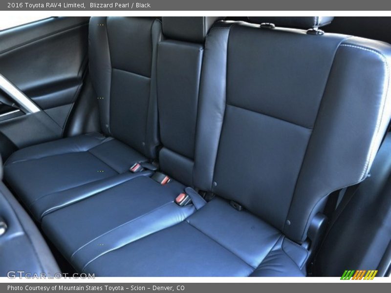 Blizzard Pearl / Black 2016 Toyota RAV4 Limited