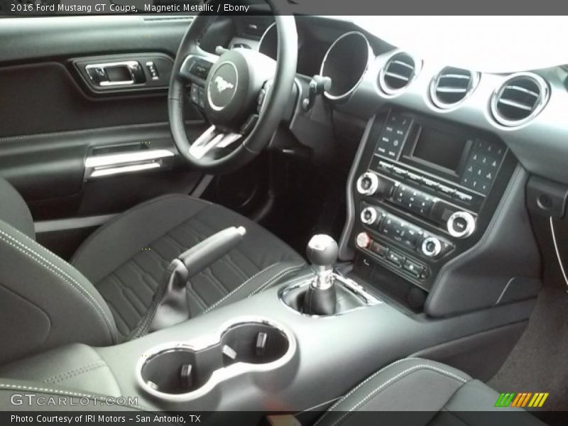 Magnetic Metallic / Ebony 2016 Ford Mustang GT Coupe