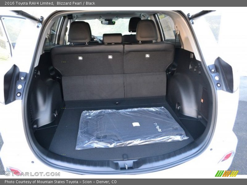 Blizzard Pearl / Black 2016 Toyota RAV4 Limited
