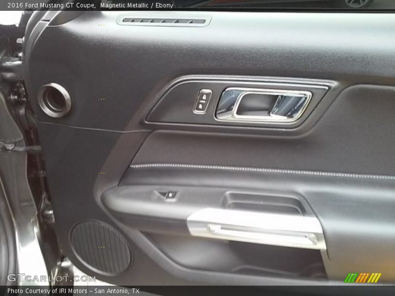 Magnetic Metallic / Ebony 2016 Ford Mustang GT Coupe