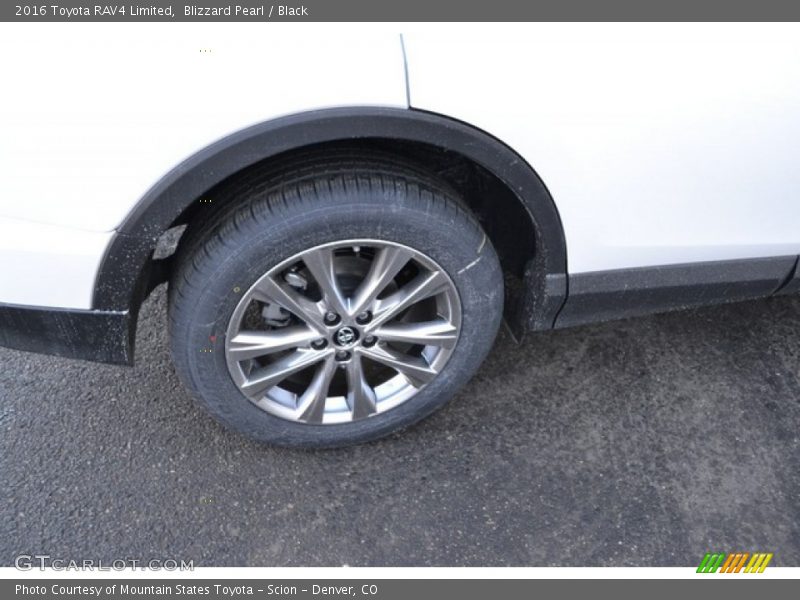 Blizzard Pearl / Black 2016 Toyota RAV4 Limited