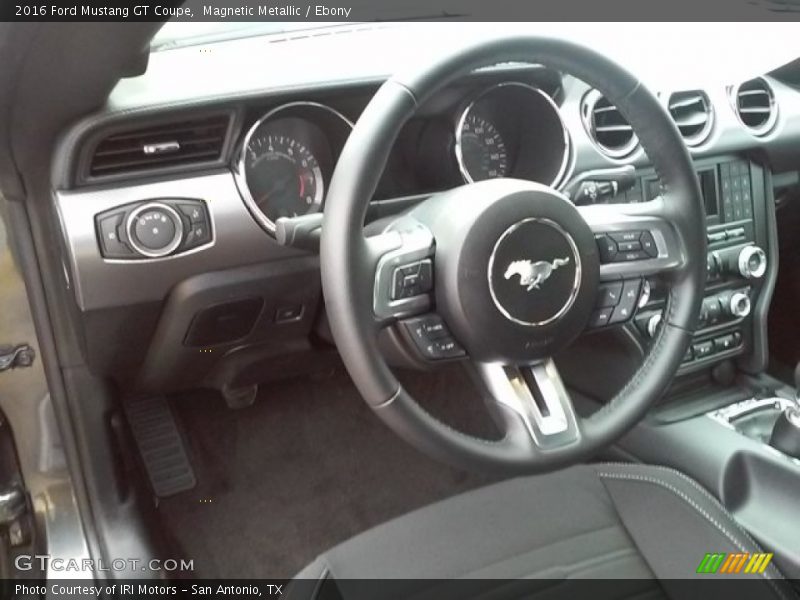 Magnetic Metallic / Ebony 2016 Ford Mustang GT Coupe