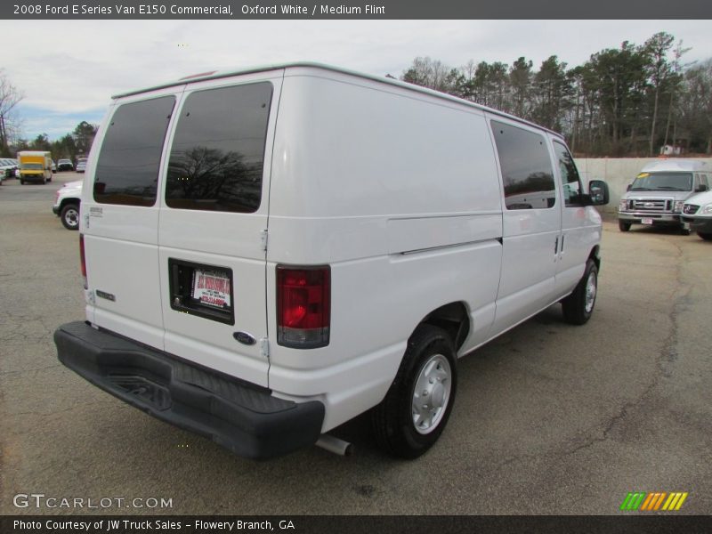Oxford White / Medium Flint 2008 Ford E Series Van E150 Commercial