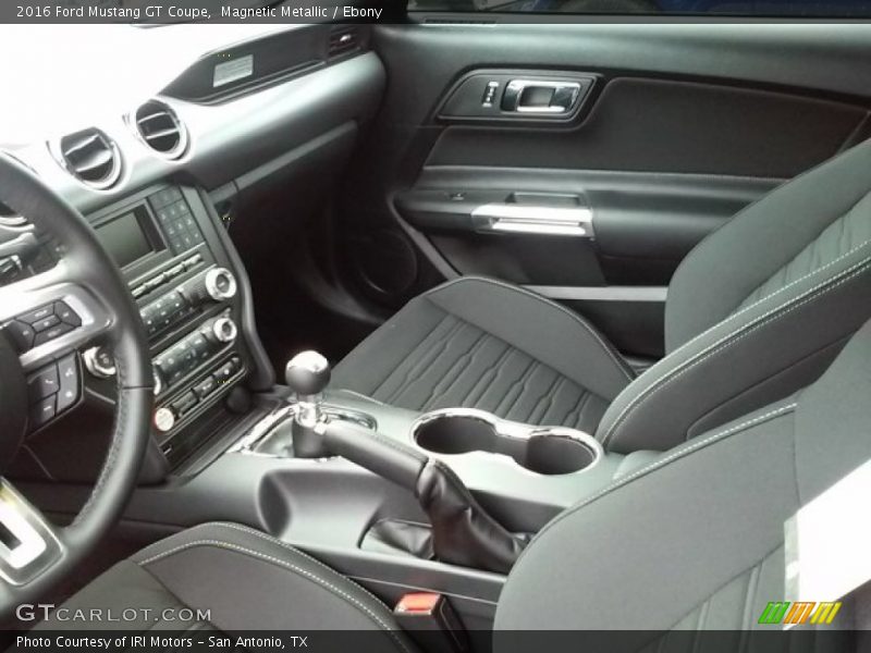 Magnetic Metallic / Ebony 2016 Ford Mustang GT Coupe