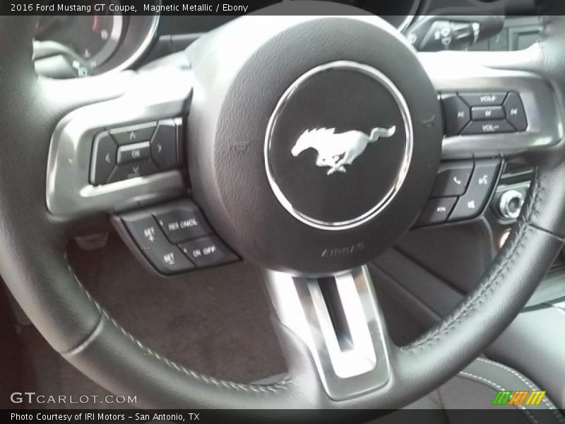 Magnetic Metallic / Ebony 2016 Ford Mustang GT Coupe