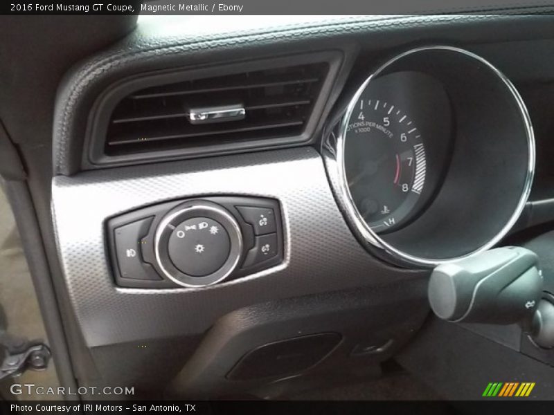 Magnetic Metallic / Ebony 2016 Ford Mustang GT Coupe