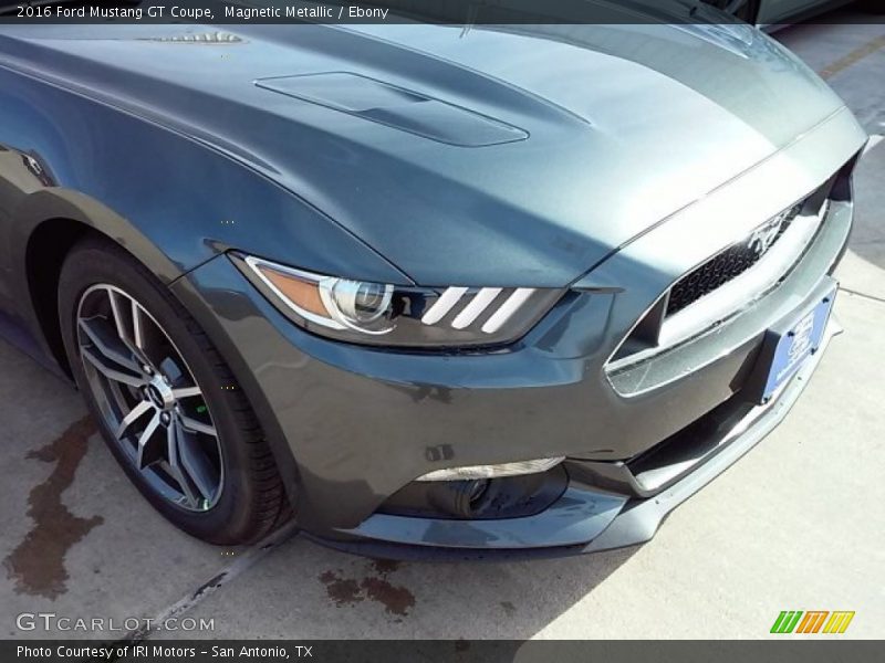 Magnetic Metallic / Ebony 2016 Ford Mustang GT Coupe