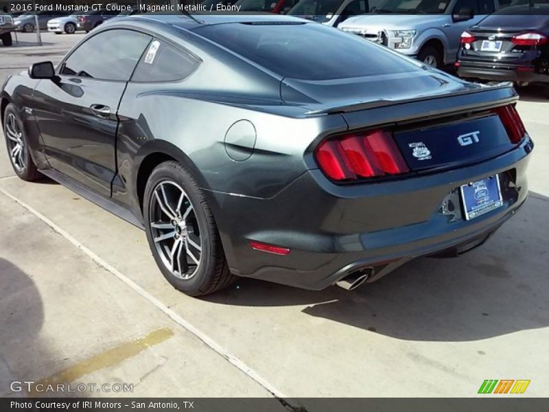 Magnetic Metallic / Ebony 2016 Ford Mustang GT Coupe