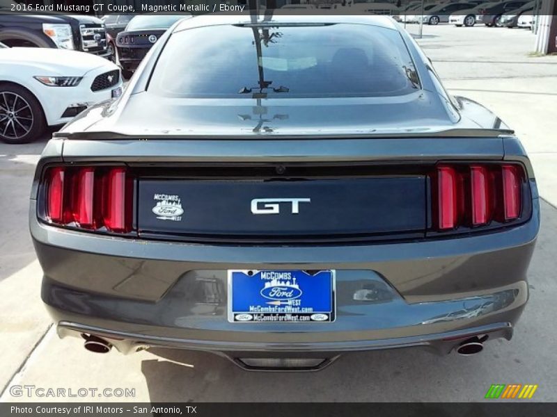 Magnetic Metallic / Ebony 2016 Ford Mustang GT Coupe