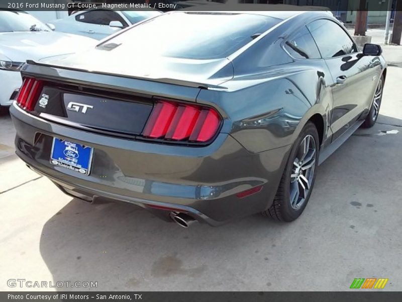 Magnetic Metallic / Ebony 2016 Ford Mustang GT Coupe