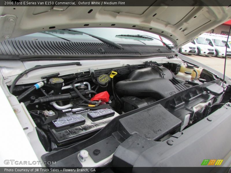 Oxford White / Medium Flint 2008 Ford E Series Van E150 Commercial