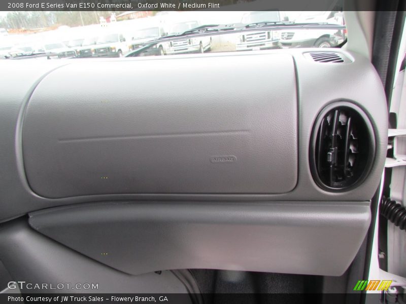 Oxford White / Medium Flint 2008 Ford E Series Van E150 Commercial