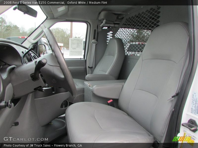Oxford White / Medium Flint 2008 Ford E Series Van E150 Commercial
